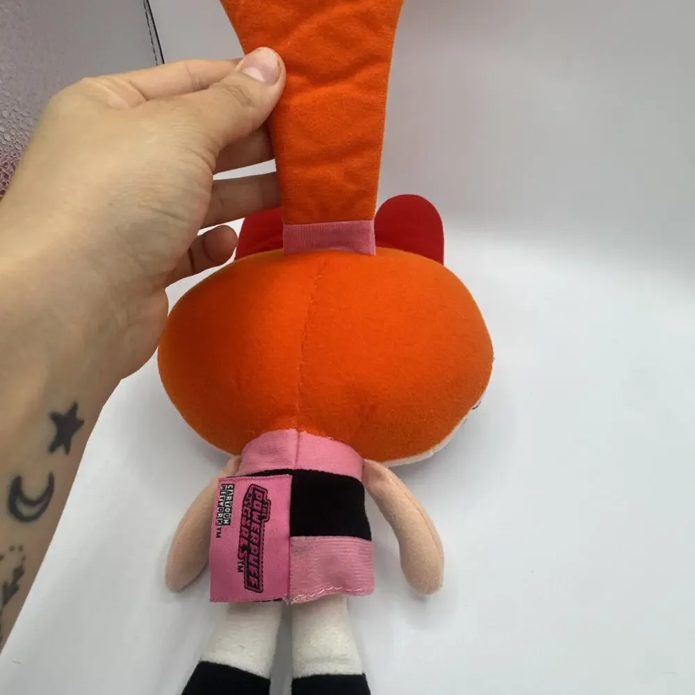 Vintage Powerpuff Girls Plush Set Blossom Bubbles Multibrink Cartoon Network